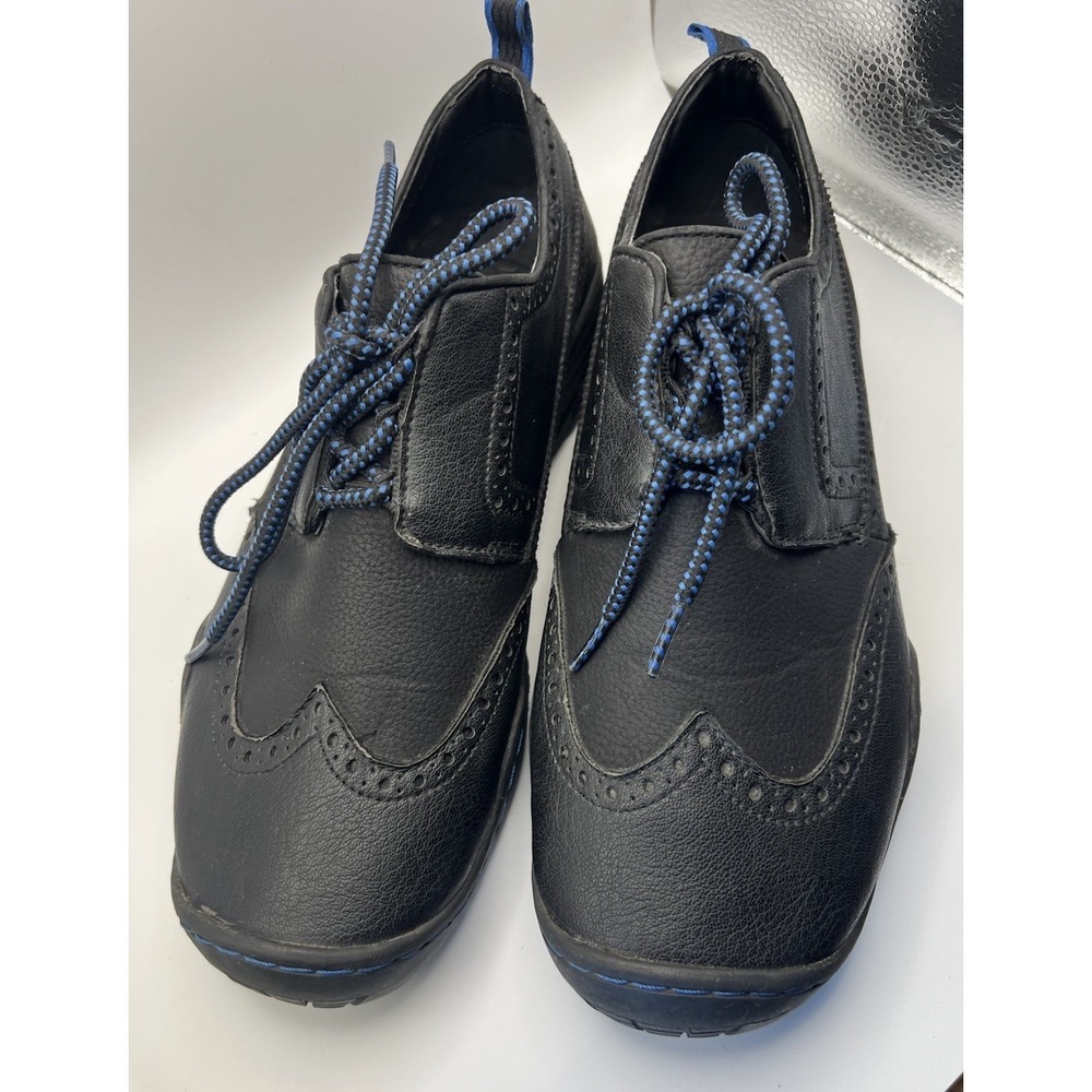 Men's Jambu Fairfield Black Vegan Leather Tie Up Shoes Size 11.5 Excellent